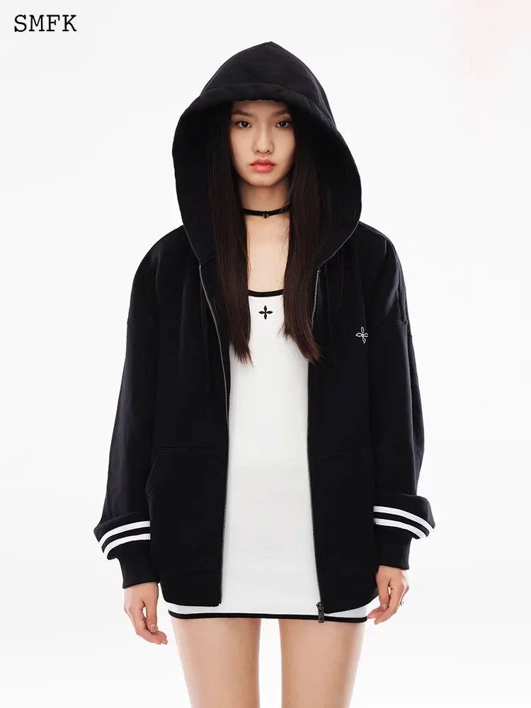 Plant Parent Hoodie - SMFK Night Flower Campus felpa con
