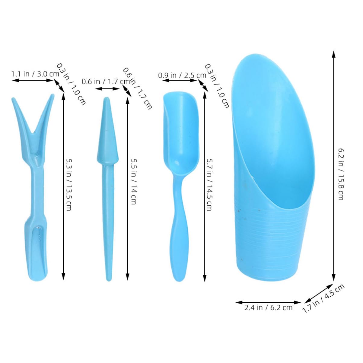 4 pz/set, plastica durevole se - Plant Parent Tools recensione e prezzo