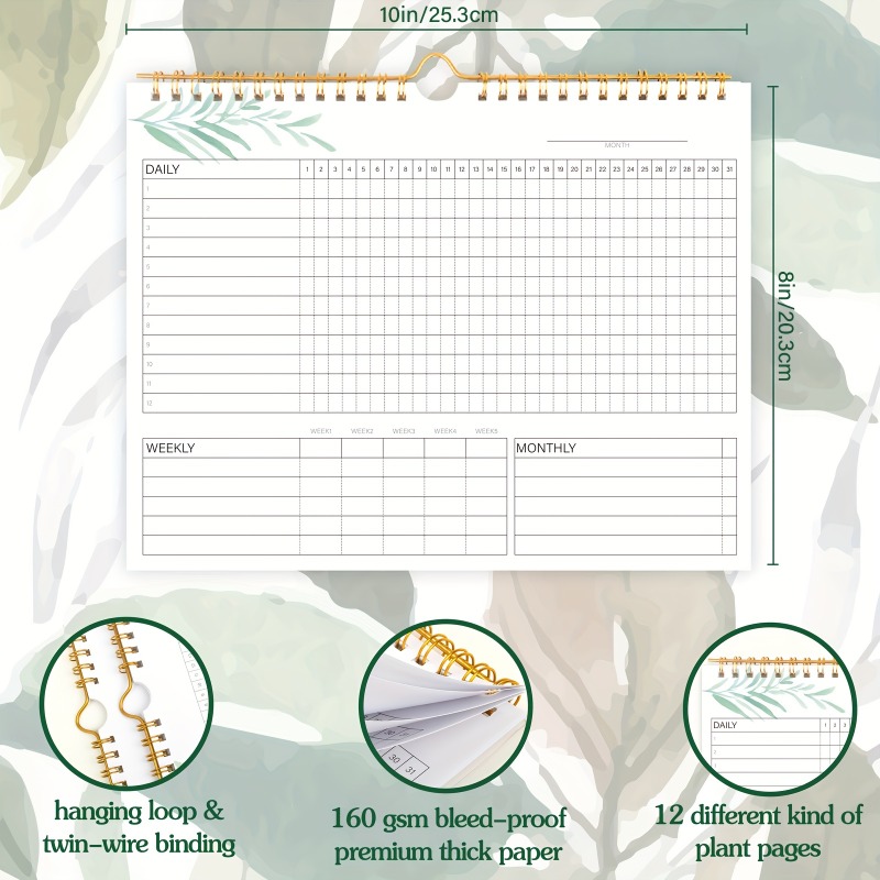 1pc Abitudine Tracker Calendar - Planned Parenthood recensione e prezzo